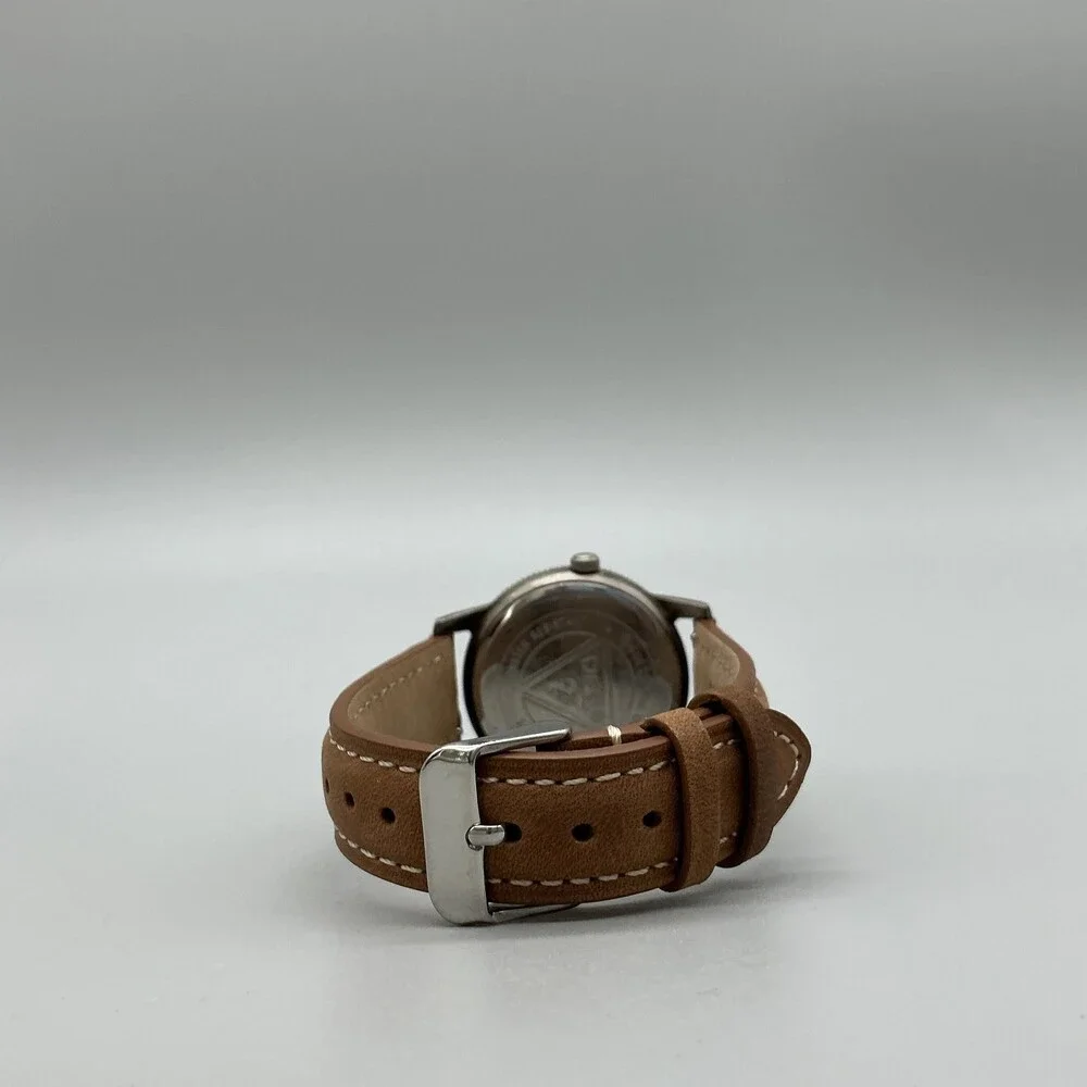 Vintage 1991 Guess Mens Watch 35mm Black Dial Leather Ana-Digi New Battery
